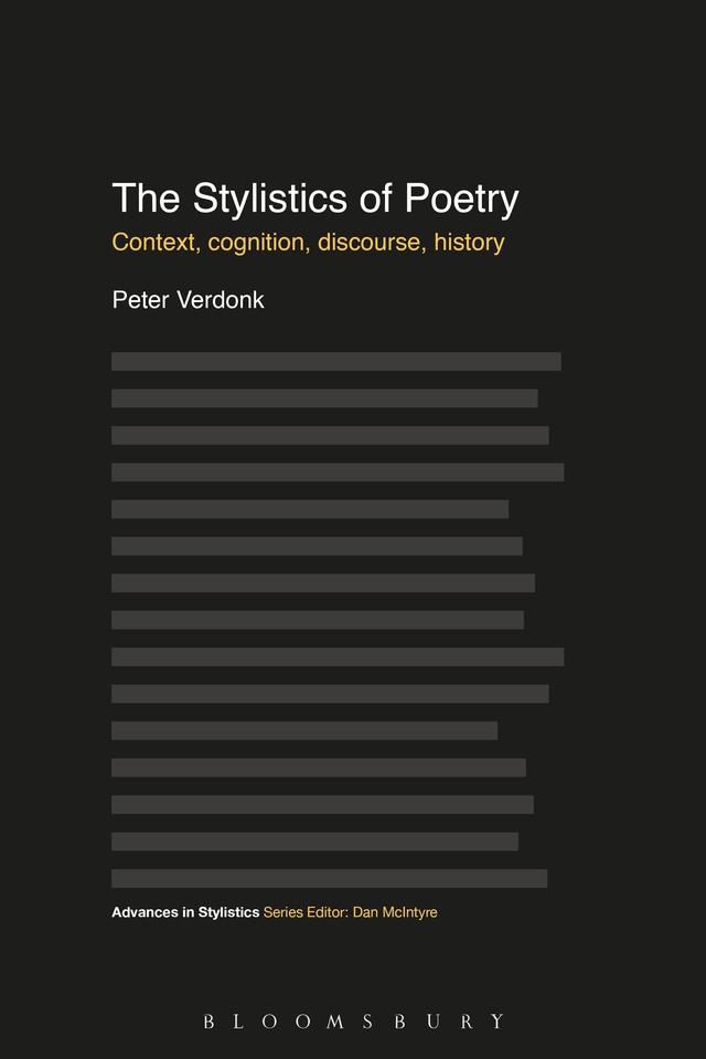 The Stylistics of Poetry by Peter Verdonk
