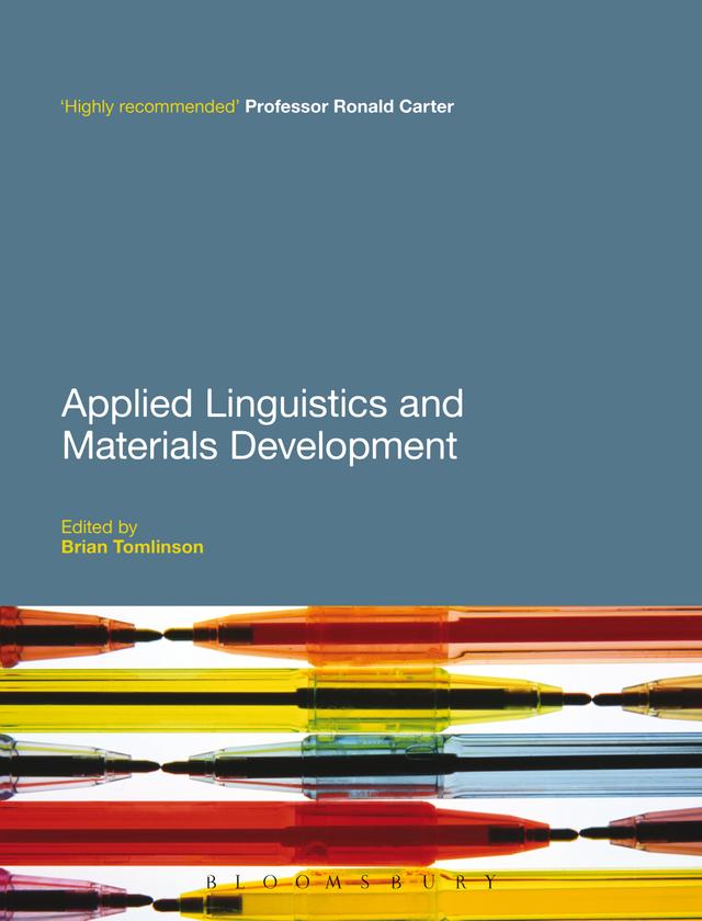 Applied Linguistics and Materials Development by Brian Tomlinson