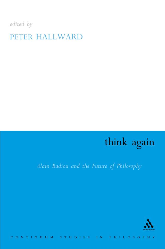 Think Again by Peter Hallward