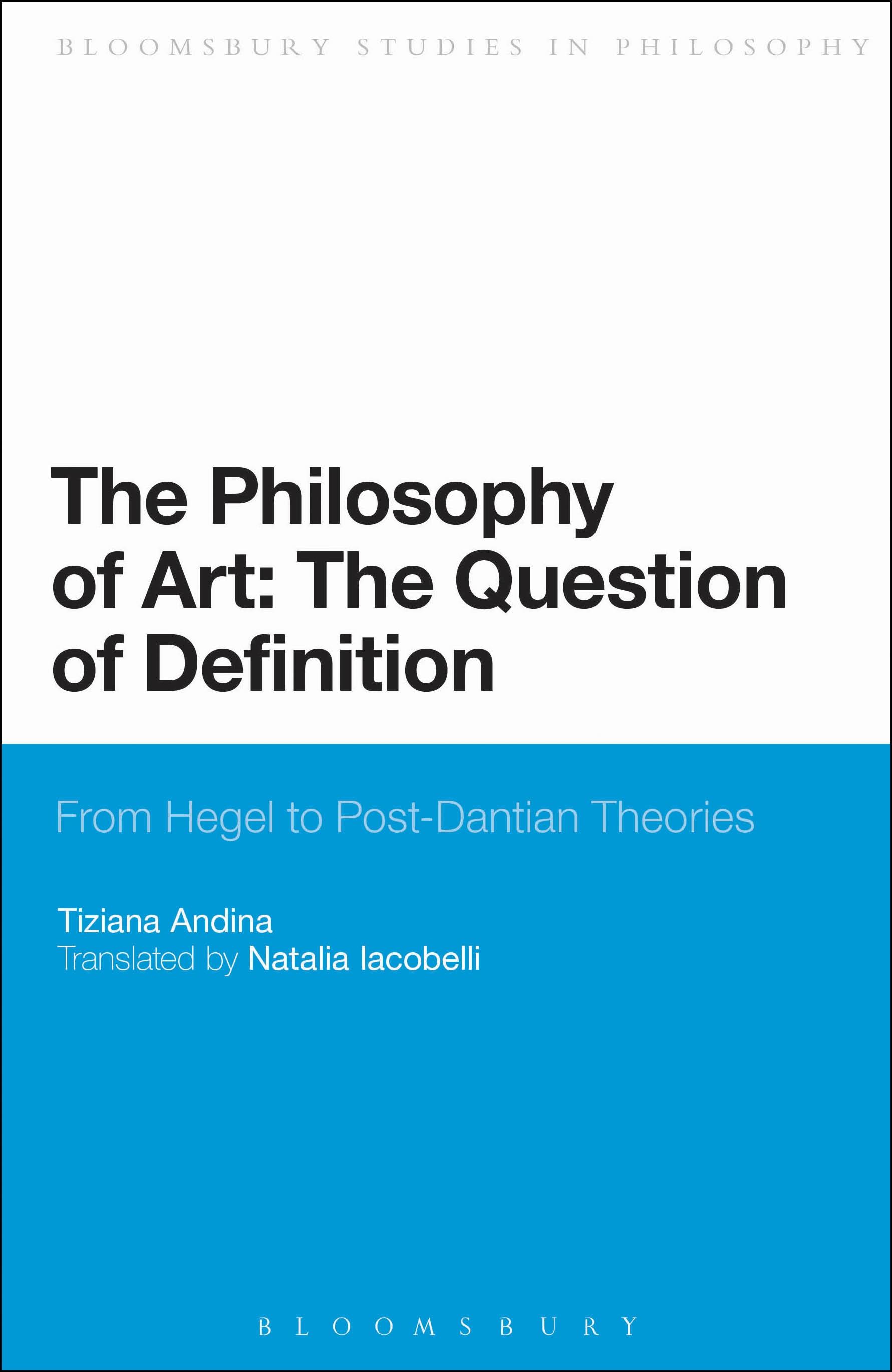 The Philosophy of Art: The Question of Definition