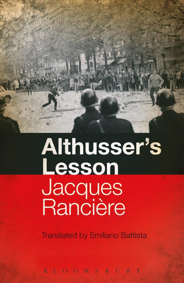 Althusser's Lesson by Emiliano Battista, Jacques Rancière
