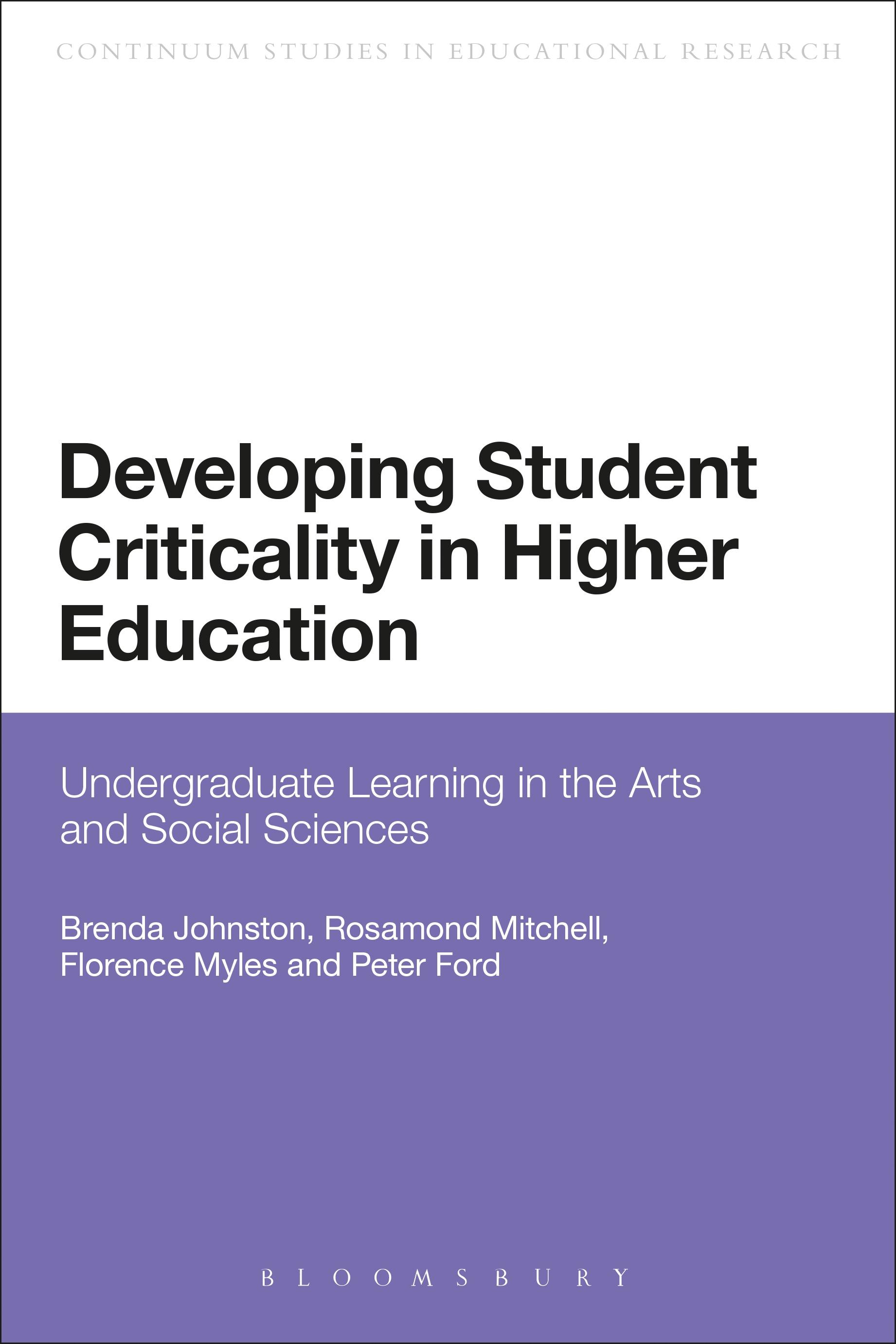 Developing Student Criticality in Higher Education