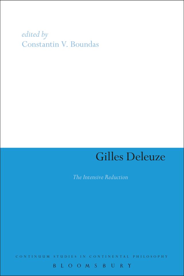 Gilles Deleuze by Constantin V. Boundas