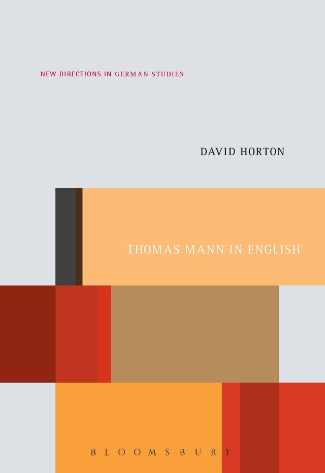 Thomas Mann in English by 