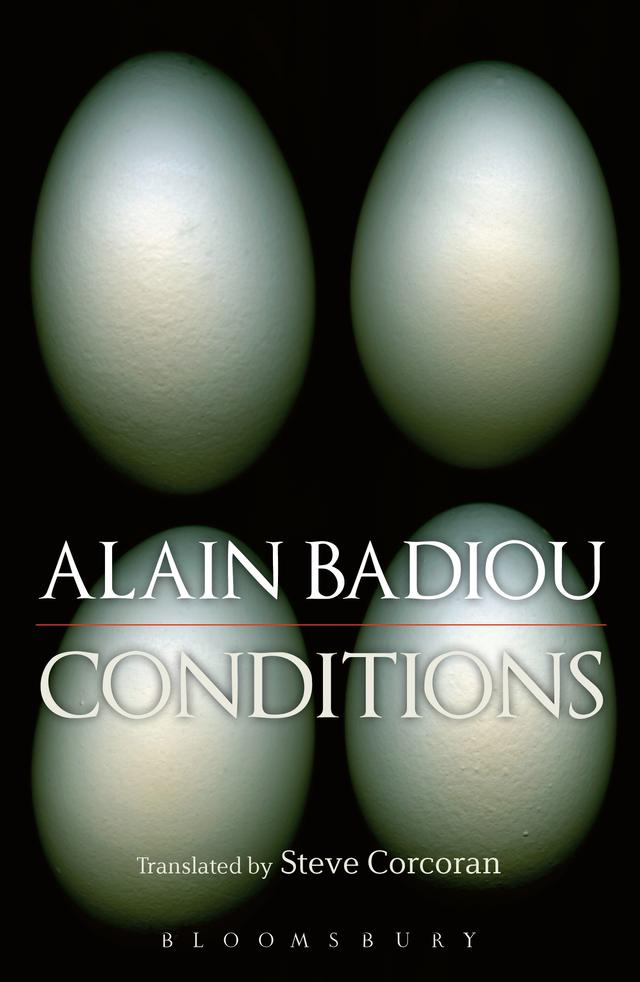 Conditions by Alain Badiou, Steven Corcoran