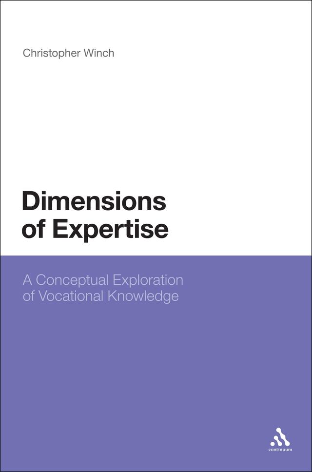 Dimensions of Expertise by Christopher Winch