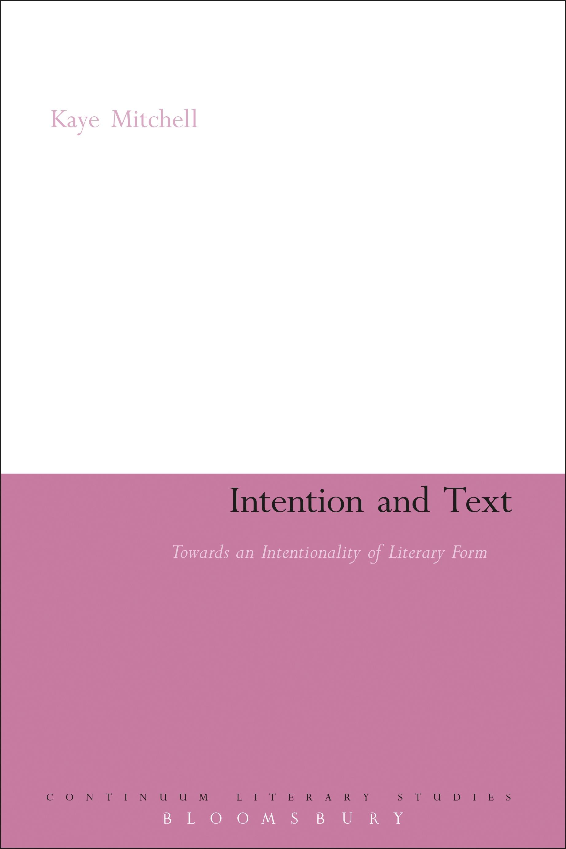 Intention and Text