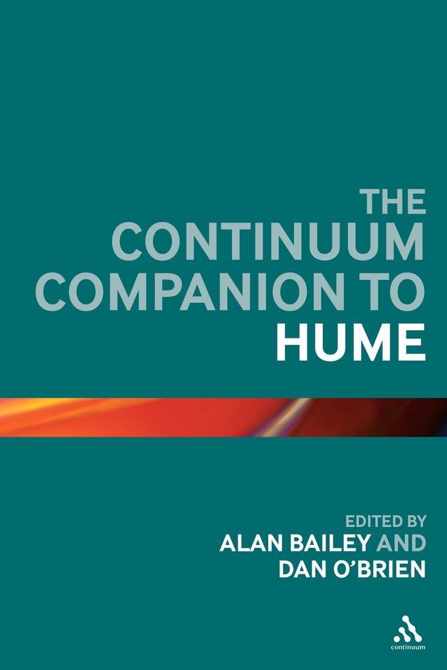 The Continuum Companion to Hume by Alan Bailey, Daniel Jayes O'Brien