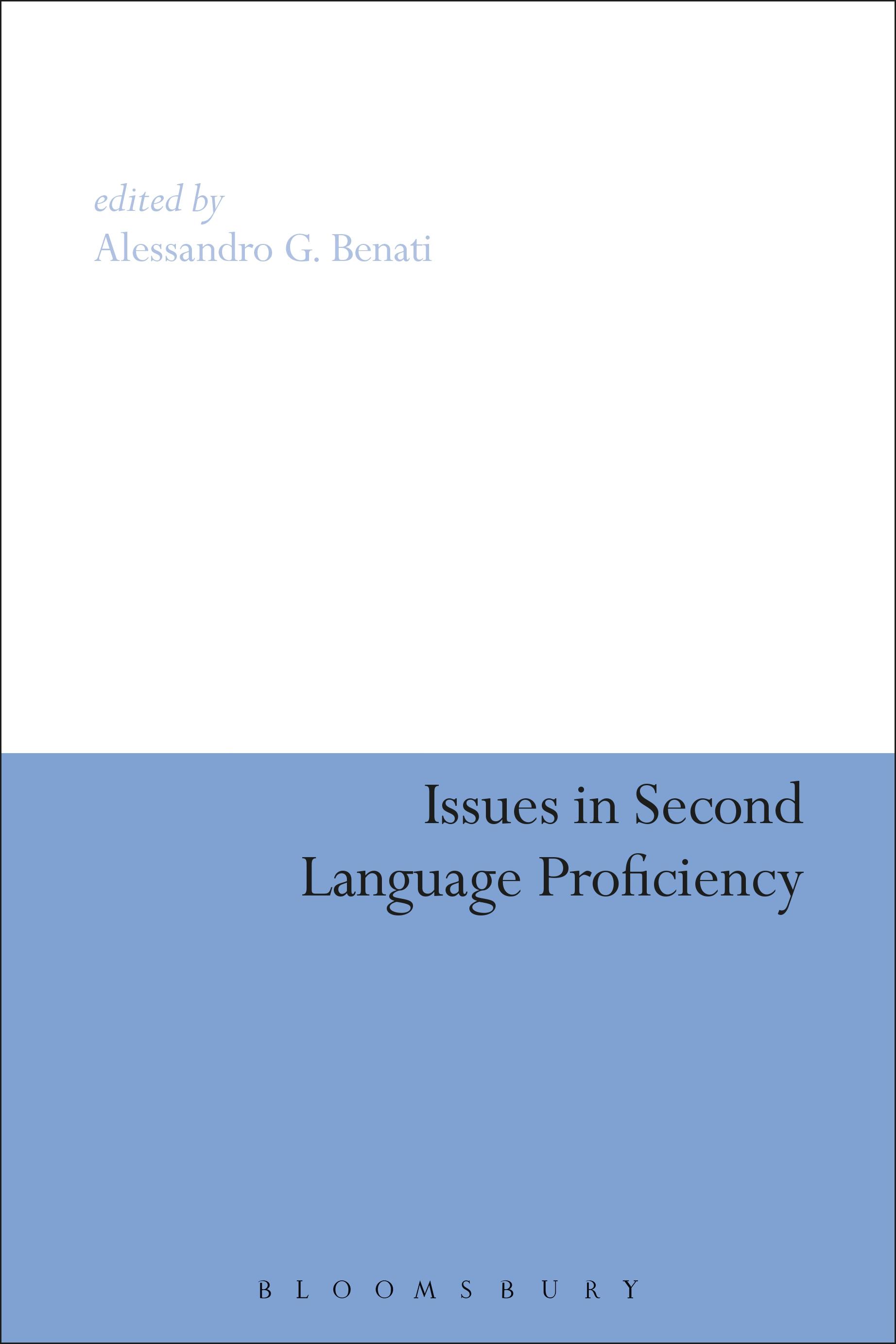 Issues in Second Language Proficiency