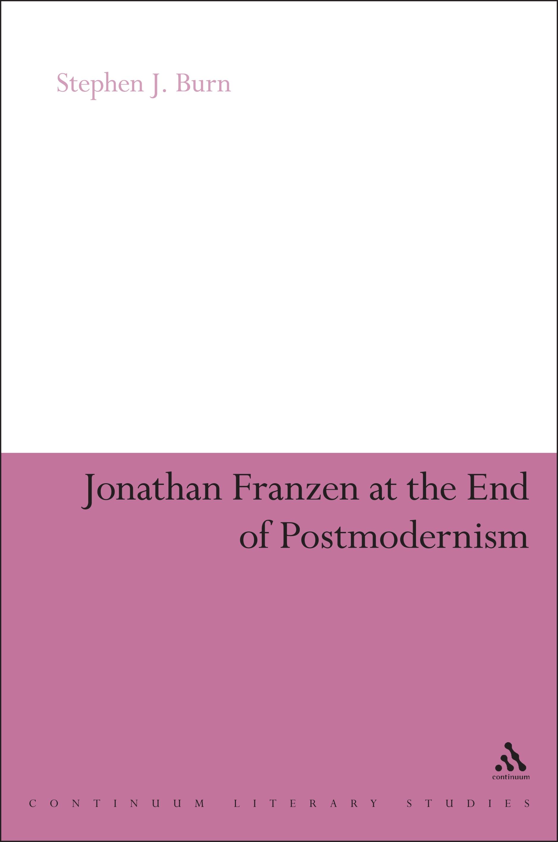 Jonathan Franzen at the End of Postmodernism