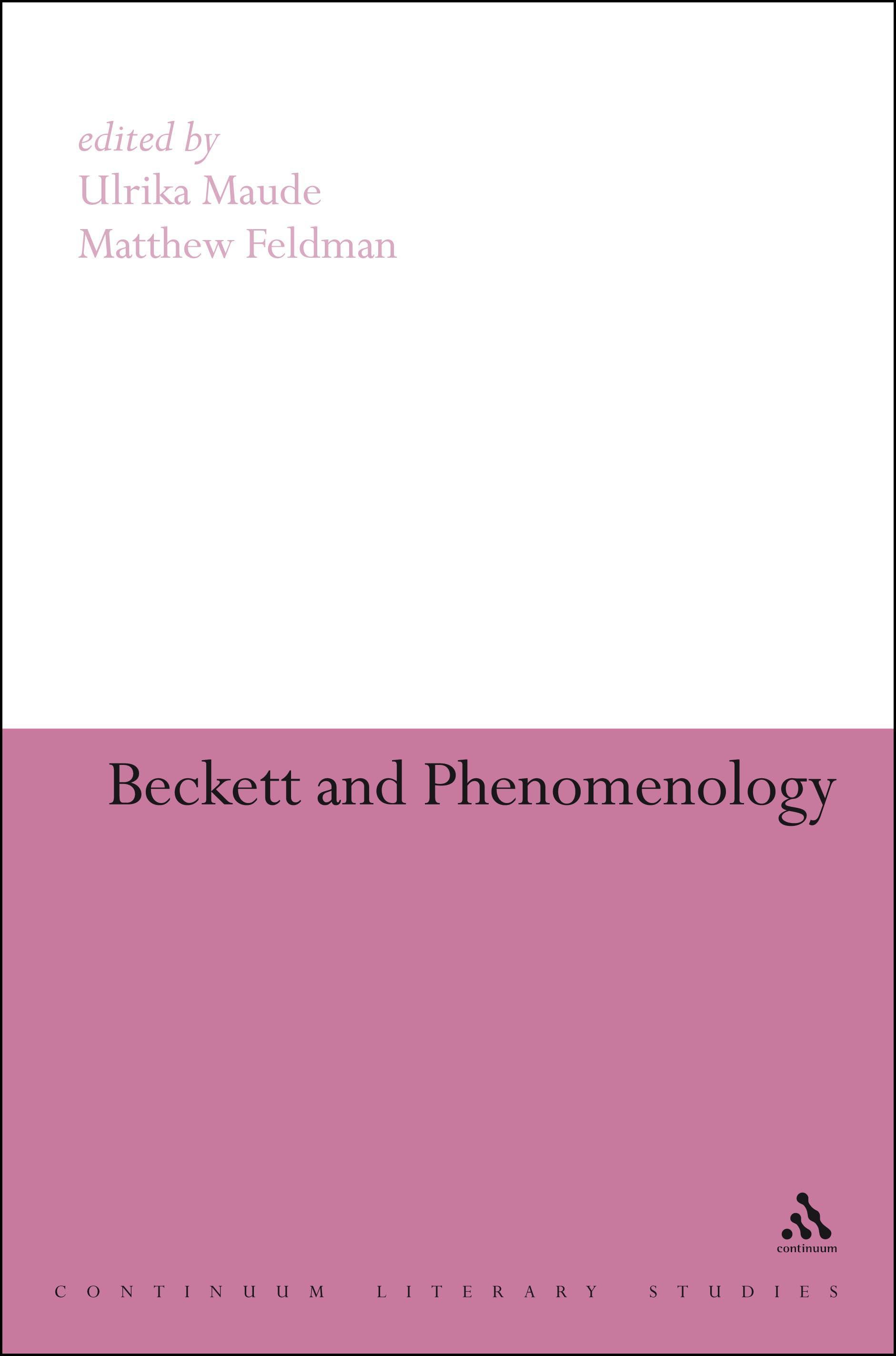 Beckett and Phenomenology