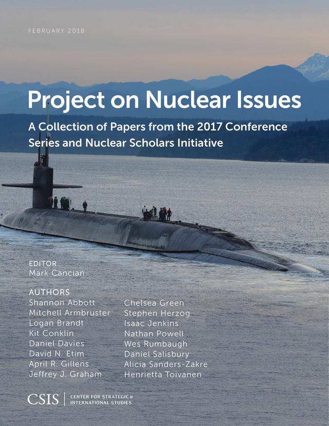 Project on Nuclear Issues by Mark Cancian