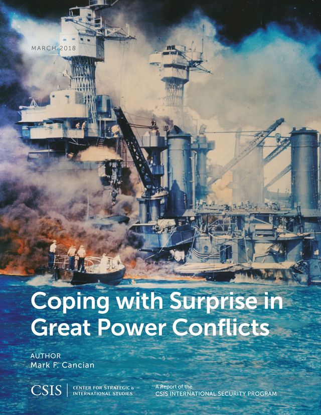 Coping with Surprise in Great Power Conflicts by Mark F. Cancian