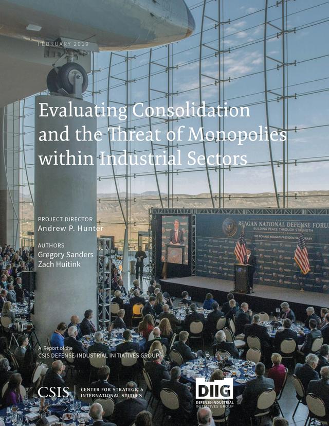 Evaluating Consolidation and the Threat of Monopolies within Industrial Sectors by Andrew P. Hunter, Gregory Sanders