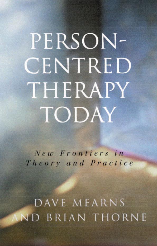Person-Centred Therapy Today