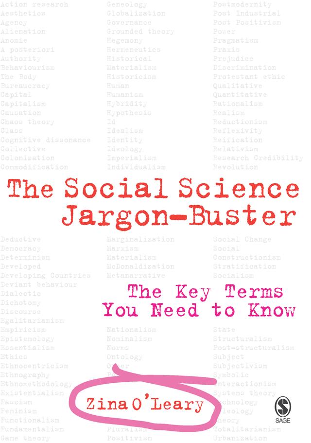 The Social Science Jargon Buster by Zina O′Leary