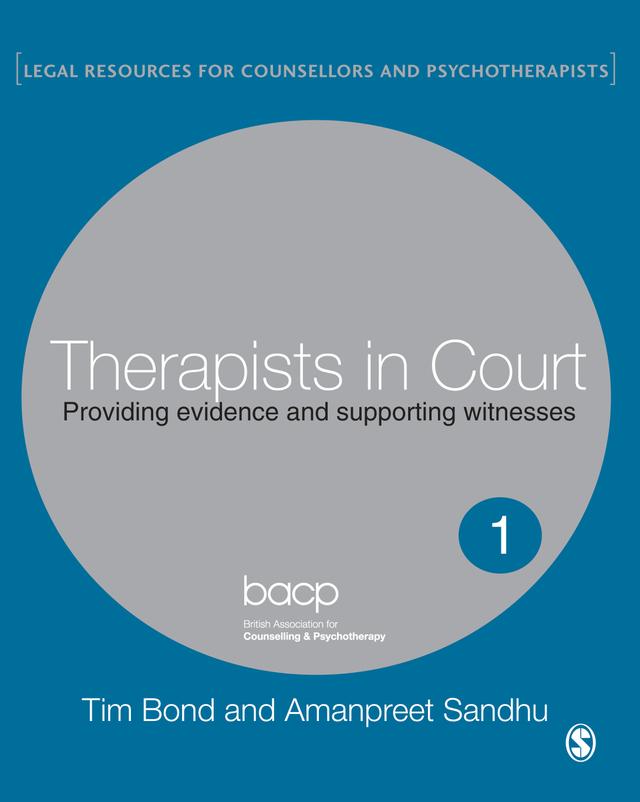 Therapists in Court by Tim Bond