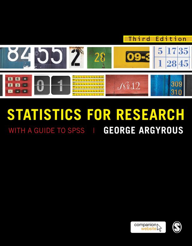 Statistics for Research by George Argyrous