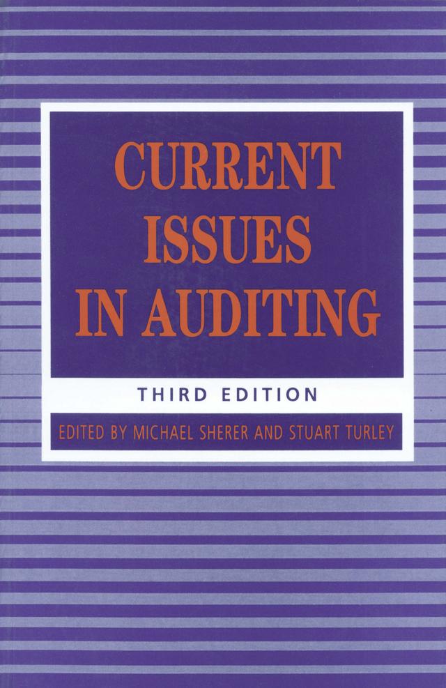 Current Issues in Auditing by Michael Sherer