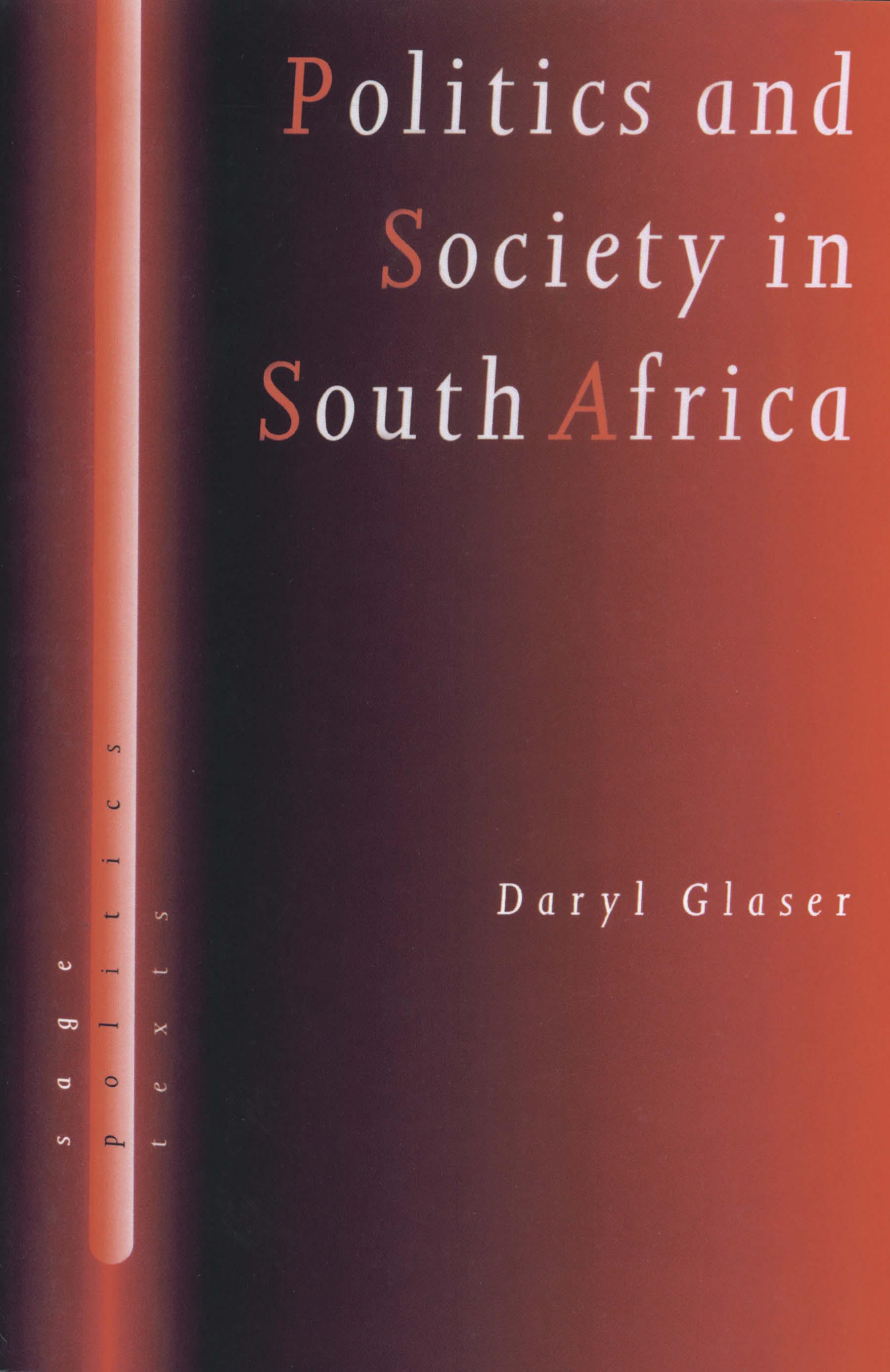 Politics and Society in South Africa