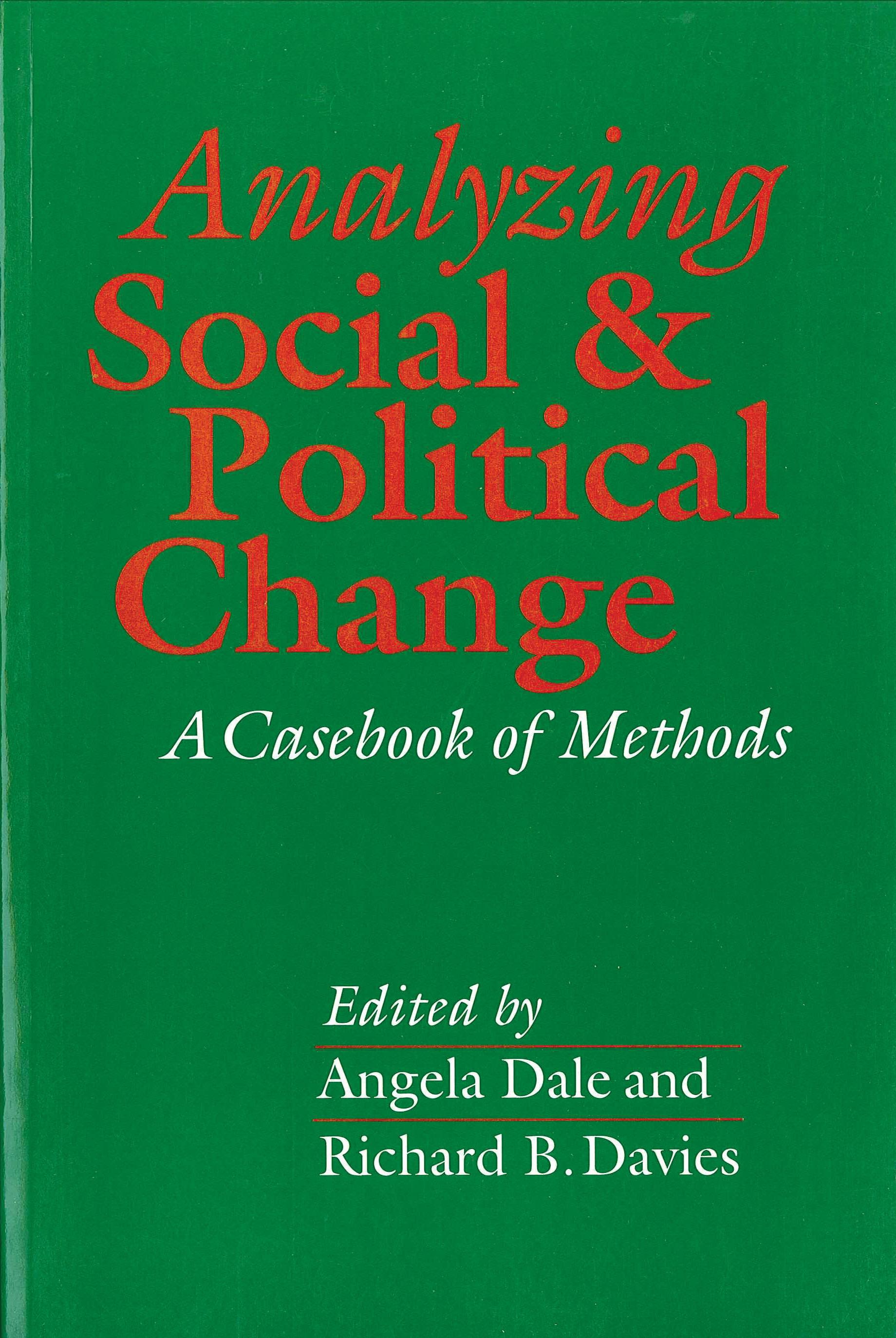 Analyzing Social and Political Change
