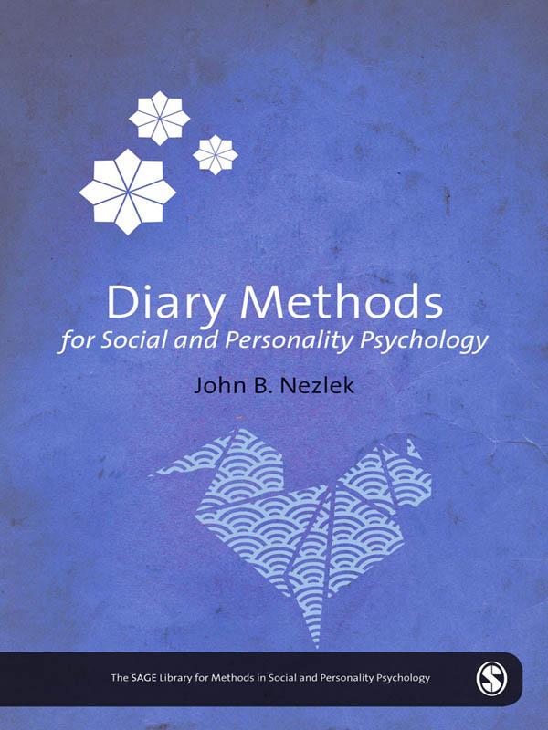 Diary Methods by John B Nezlek