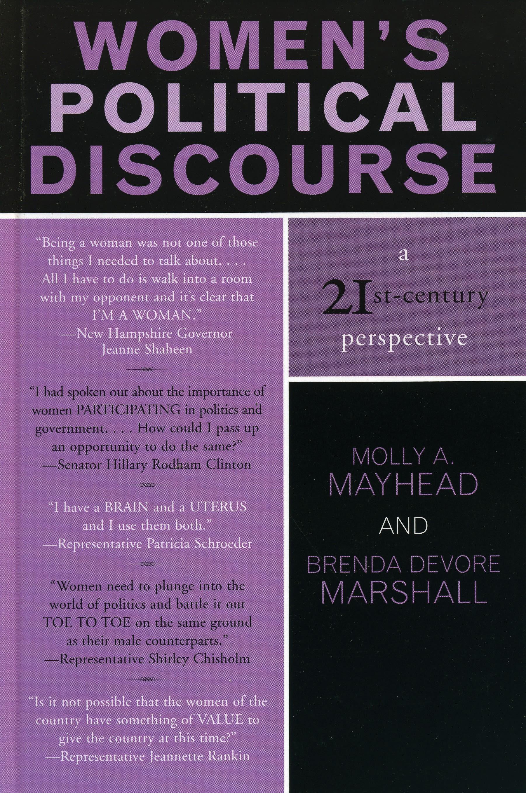 Women's Political Discourse