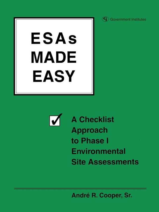 ESAs Made Easy by Andre R. Cooper