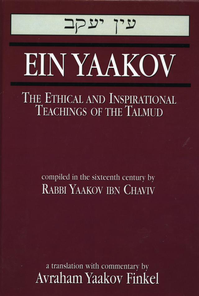 Ein Yaakov by Avraham Yaakov Finkel, Yaakov ibn Chaviv