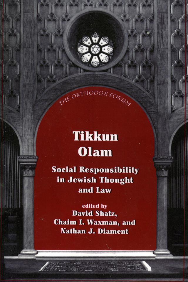 Tikkun Olam by Chaim I. Waxman, David Shatz, Nathan J. Diament