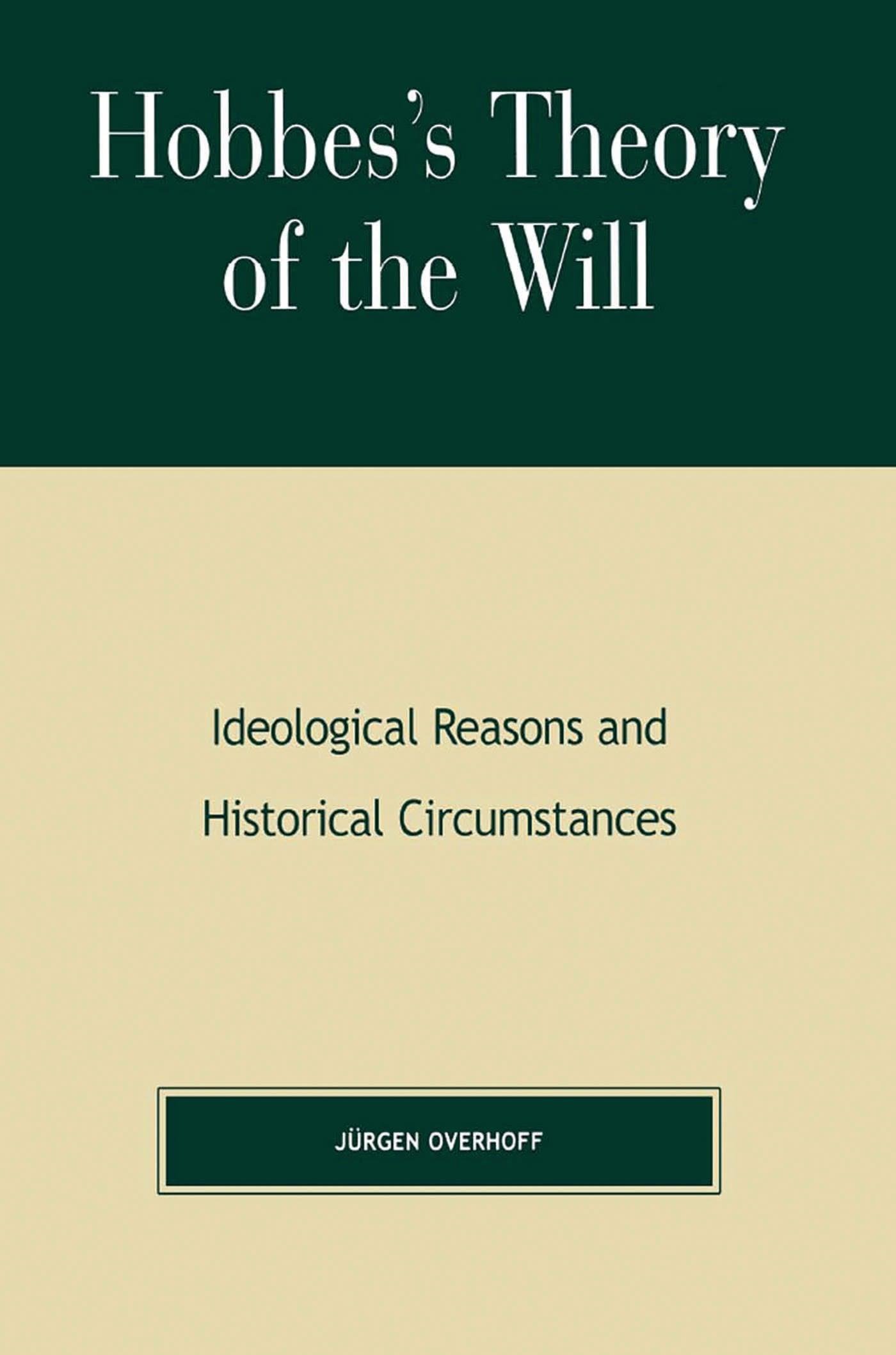 Hobbes's Theory of Will