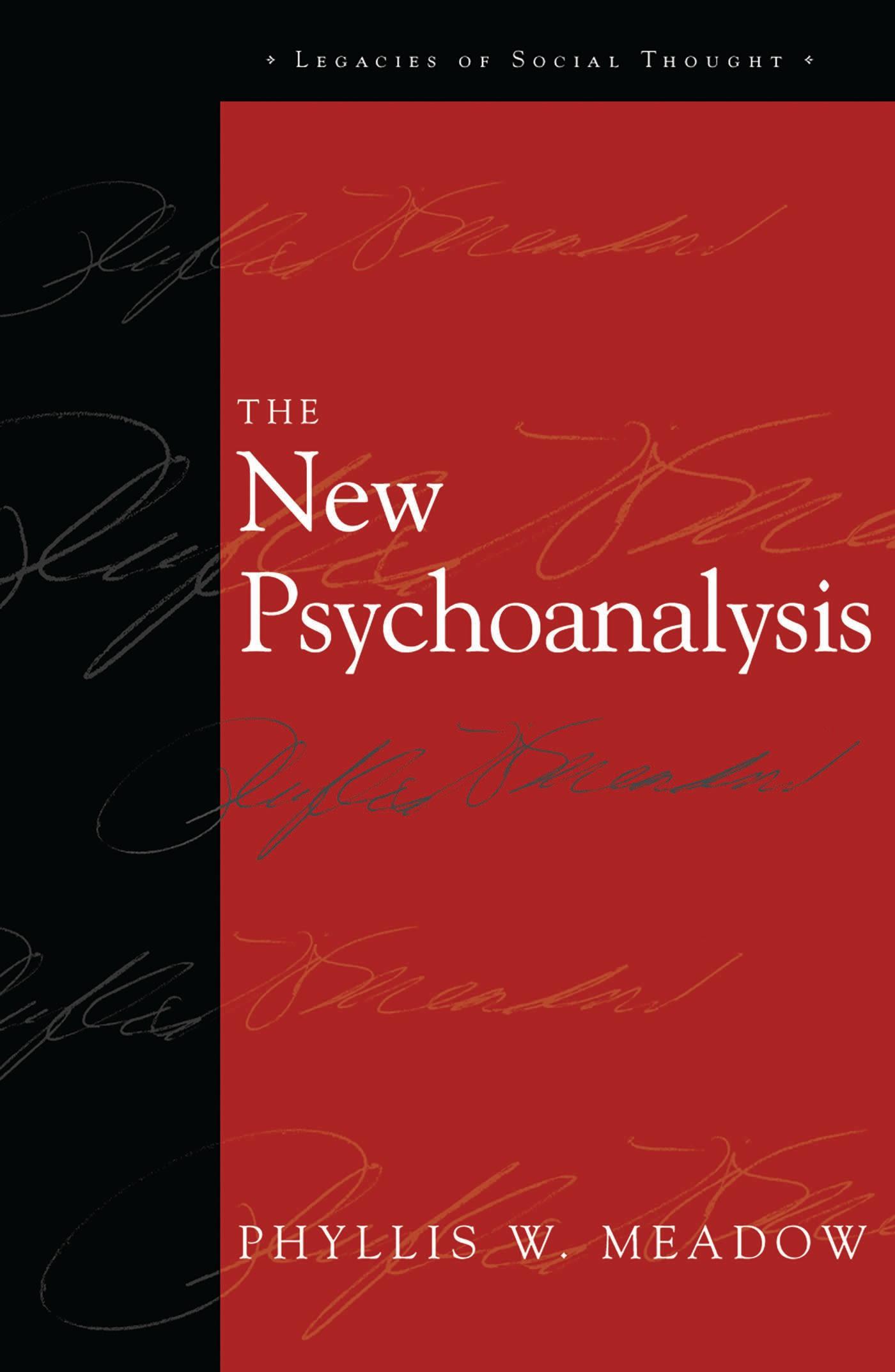 The New Psychoanalysis