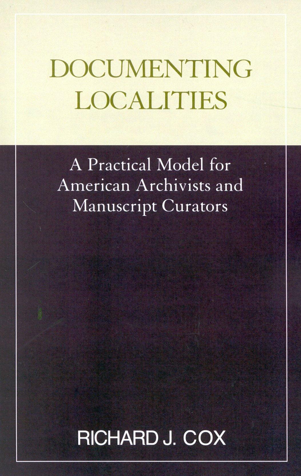Documenting Localities