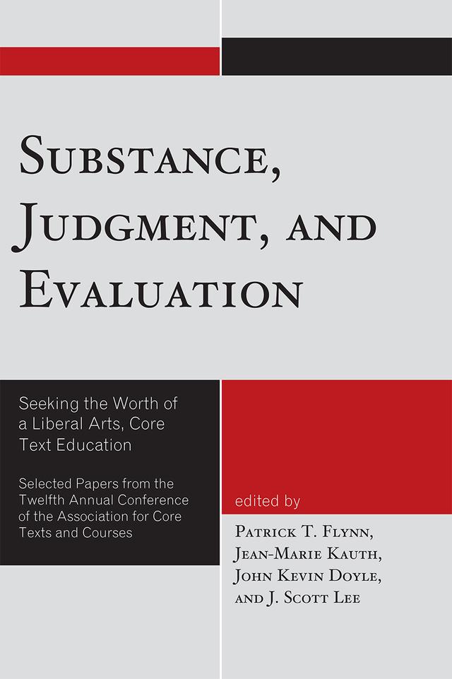 Substance, Judgment, and Evaluation by 