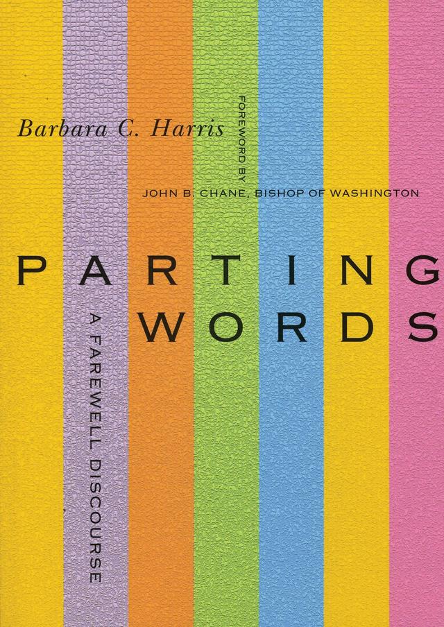 Parting Words by Barbara C. Harris
