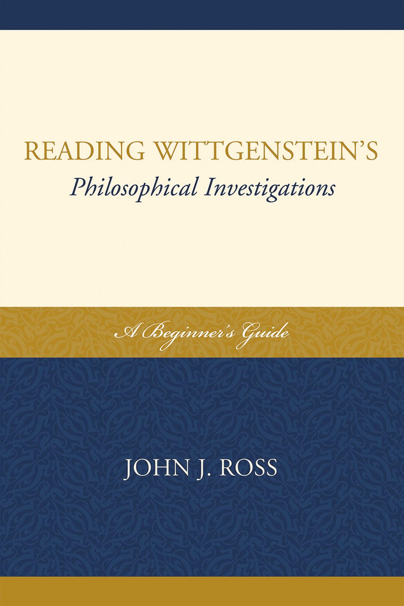 Reading Wittgenstein's Philosophical Investigations