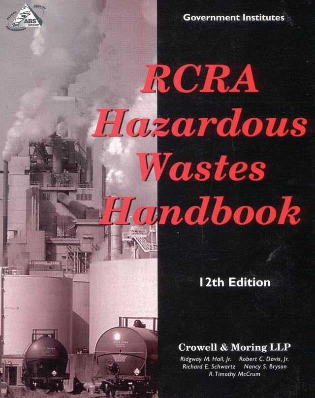 RCRA Hazardous Wastes Handbook by 