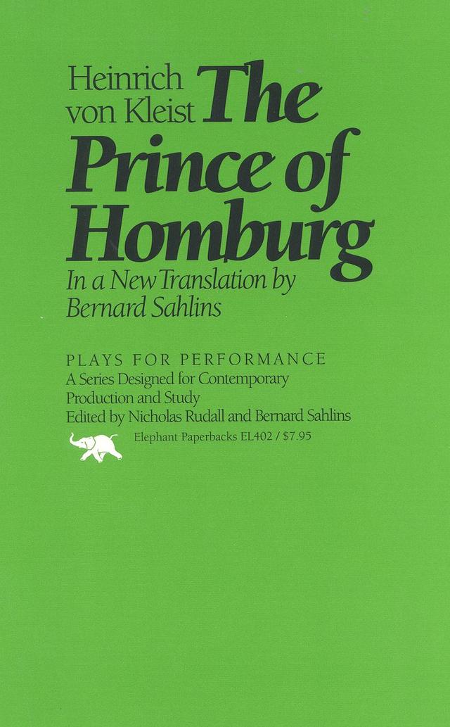 The Prince of Homburg by Heinrich Von Kleist