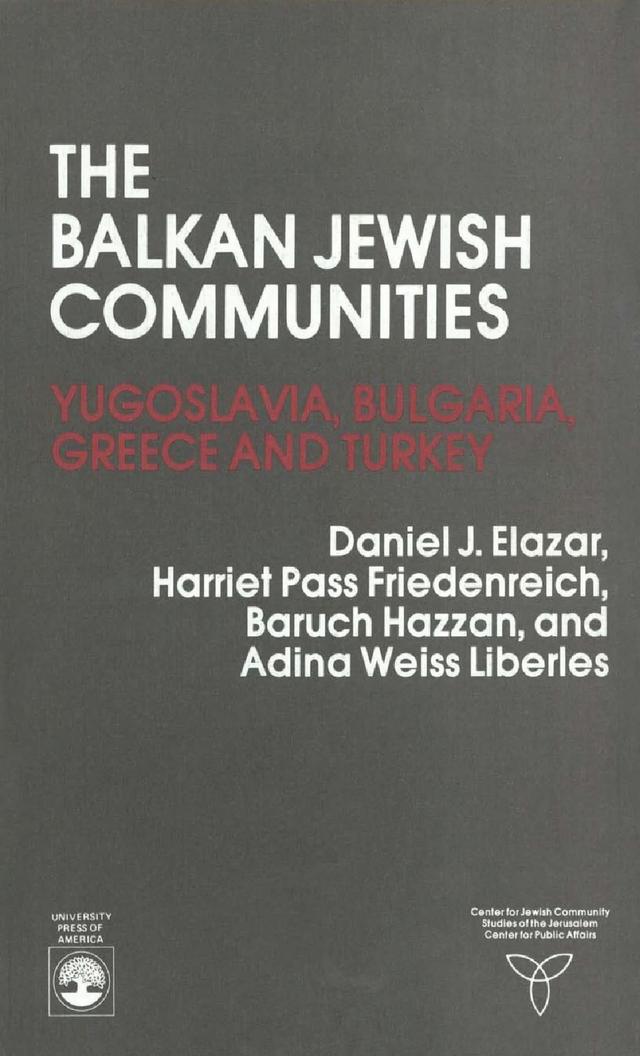 The Balkan Jewish Communities by 