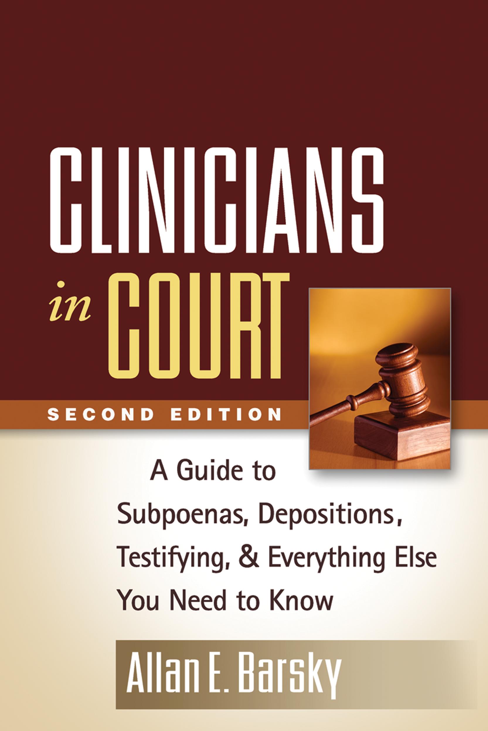 Clinicians in Court