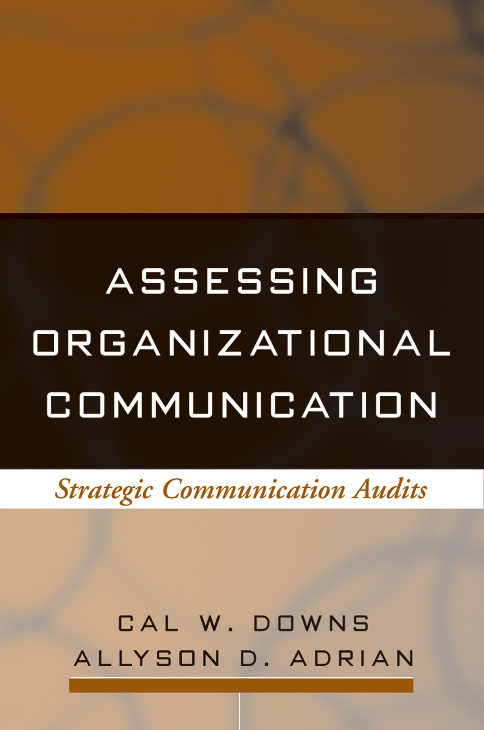 Assessing Organizational Communication