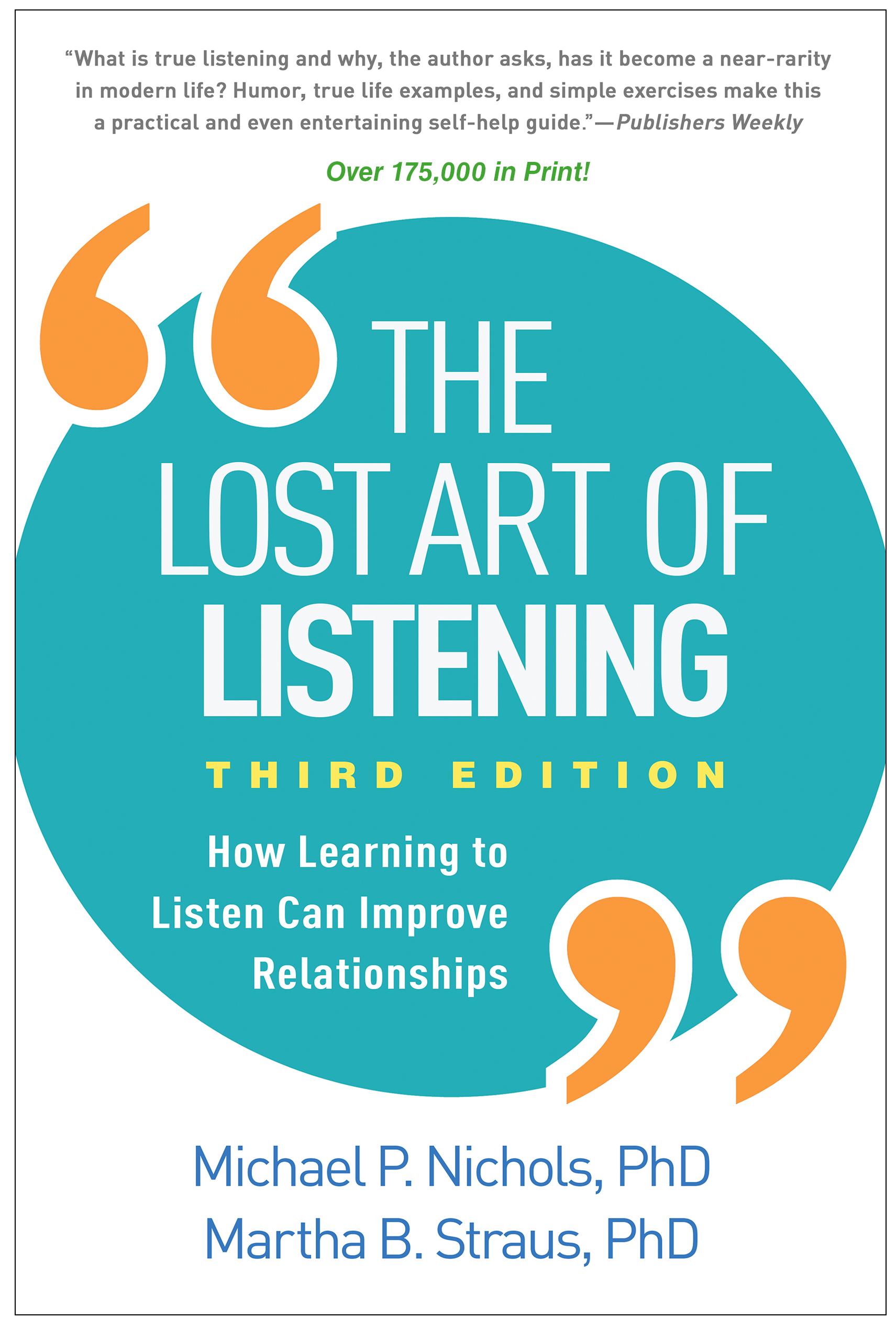 The Lost Art of Listening