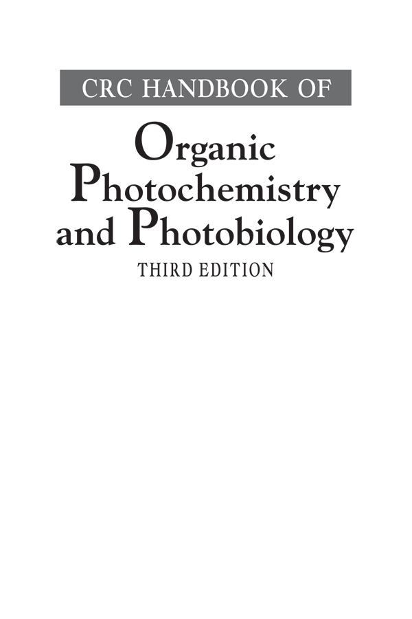 CRC Handbook of Organic Photochemistry and Photobiology, Third Edition - Two Volume Set by Axel Griesbeck, Francesco Ghetti, Michael Oelgemöller