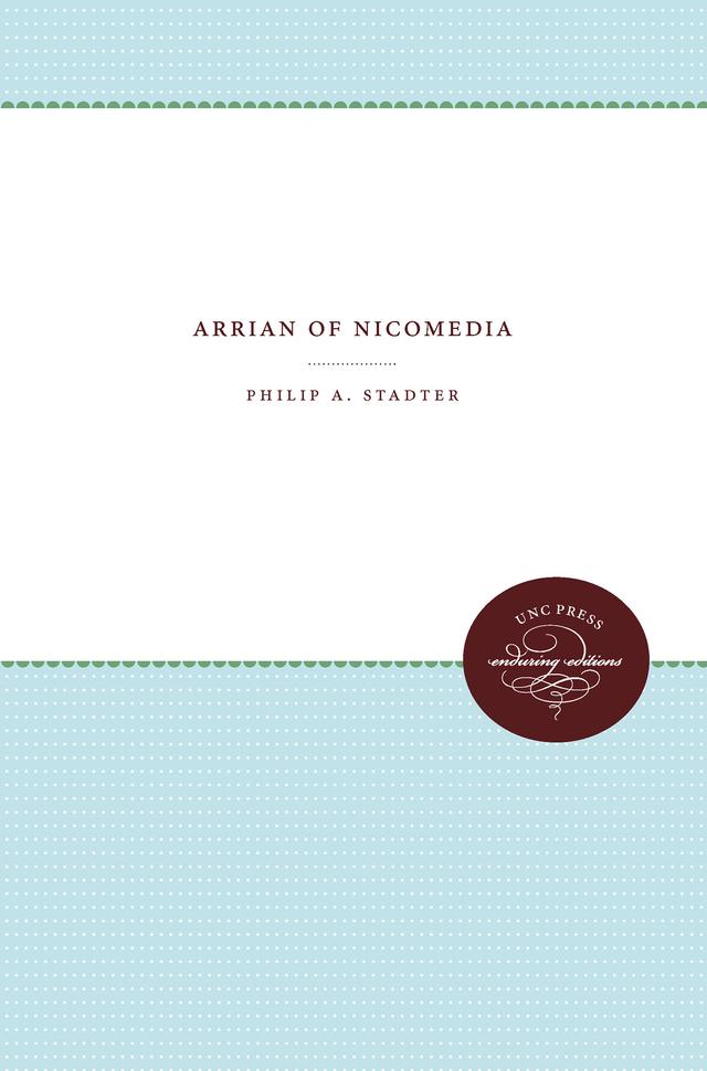 Arrian of Nicomedia by Philip A. Stadter
