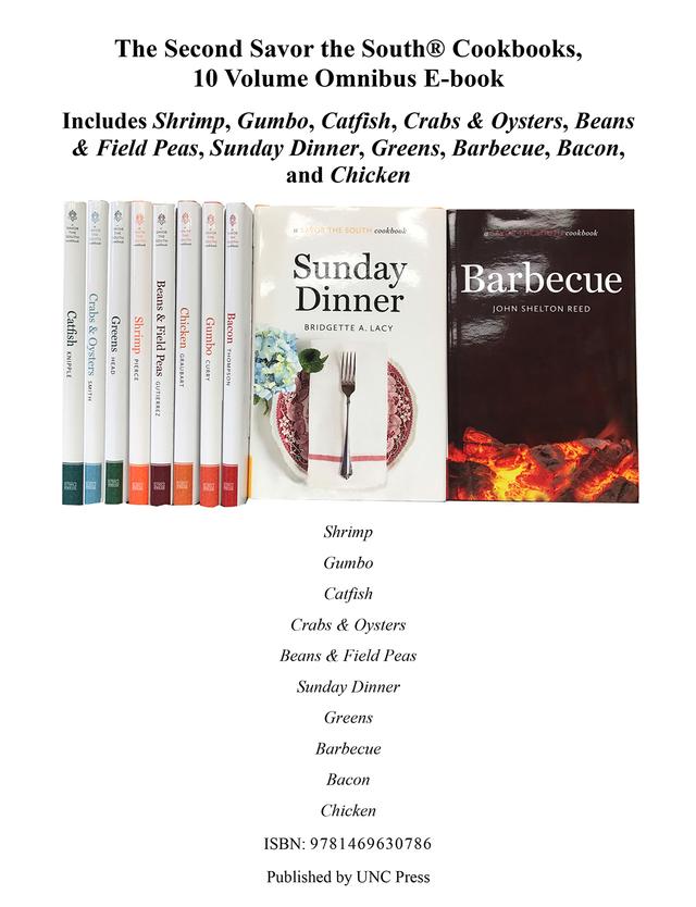 The Second Savor the South Cookbooks, 10 Volume Omnibus E-book by The University of North Carolina Press