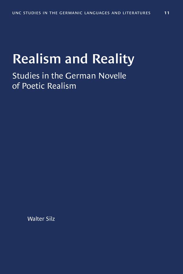 Realism and Reality by Walter Silz