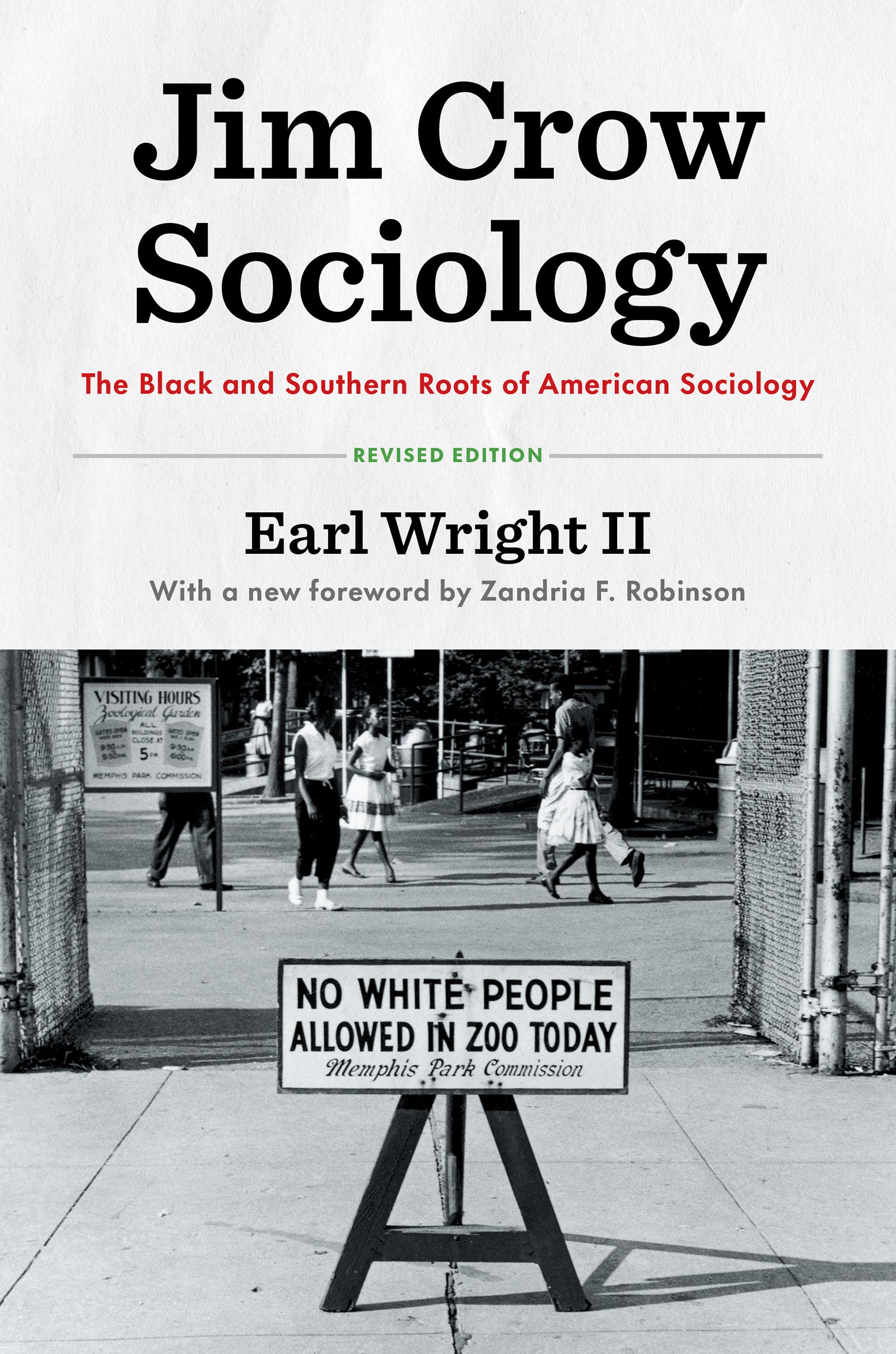 Jim Crow Sociology