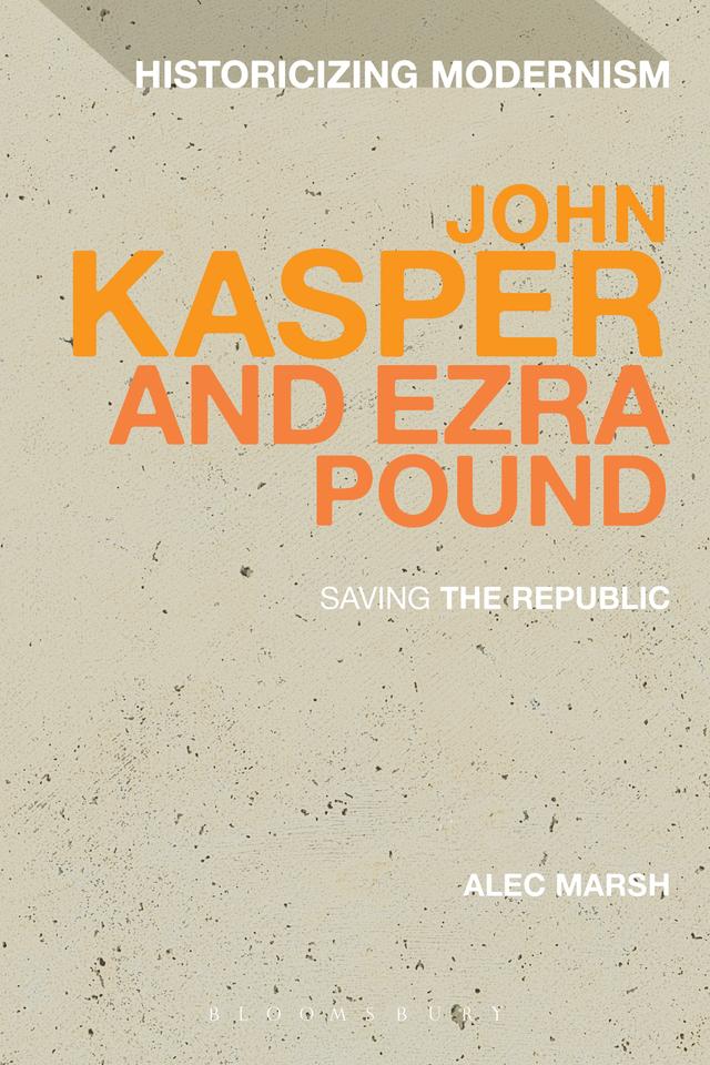 John Kasper and Ezra Pound by Alec Marsh