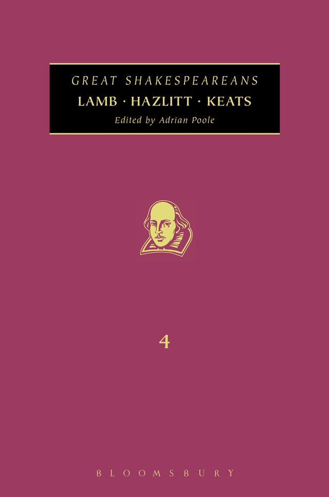 Lamb, Hazlitt, Keats by Adrian Poole