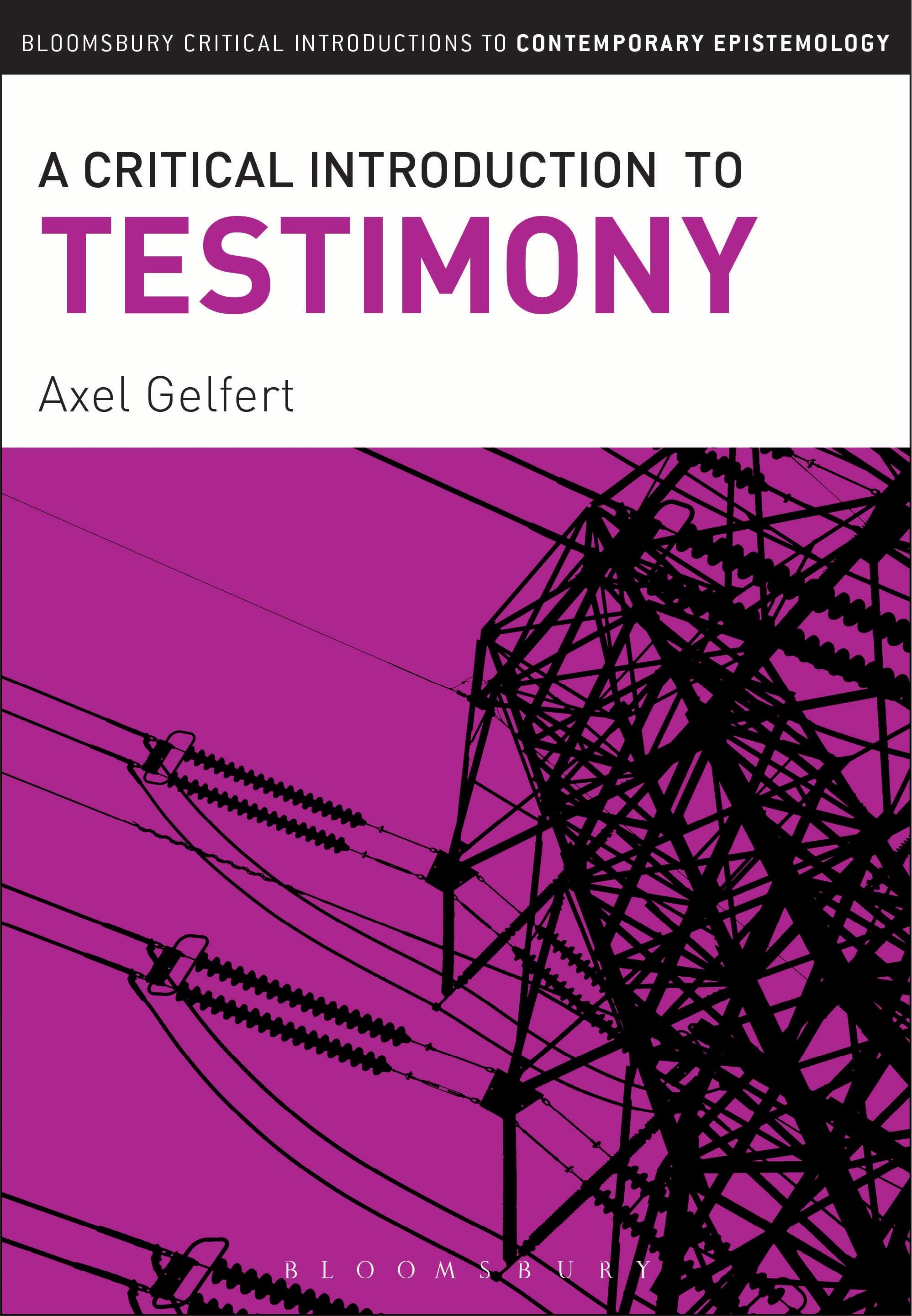 A Critical Introduction to Testimony